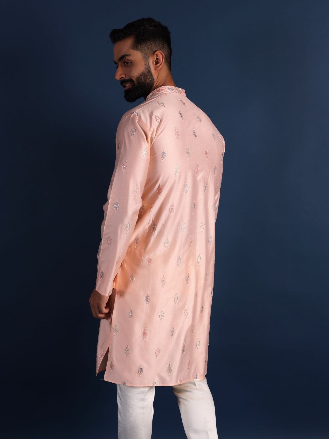 Men Thread Work Handloom Kurta