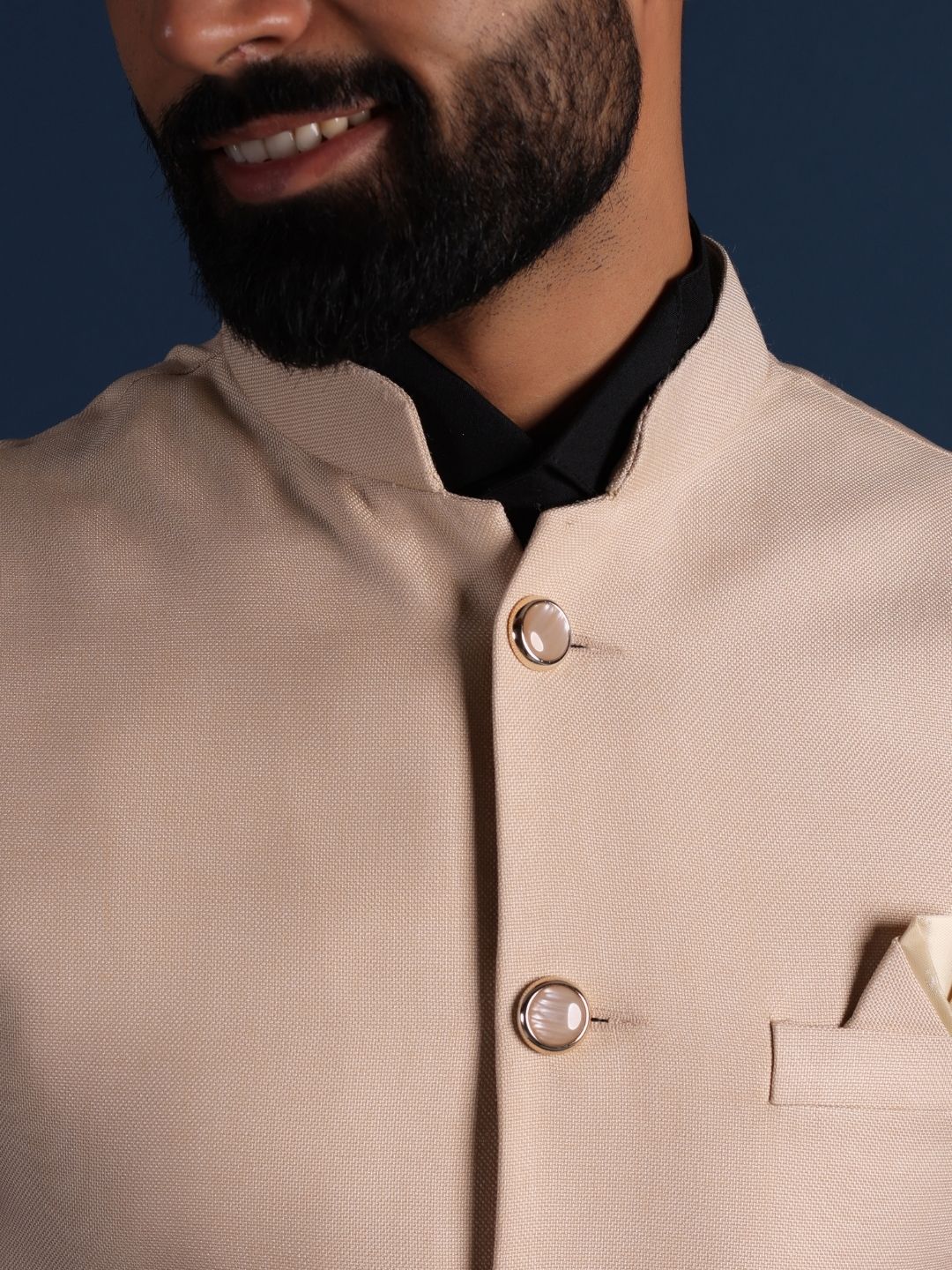 Woven Ethnic Nehru Jackets