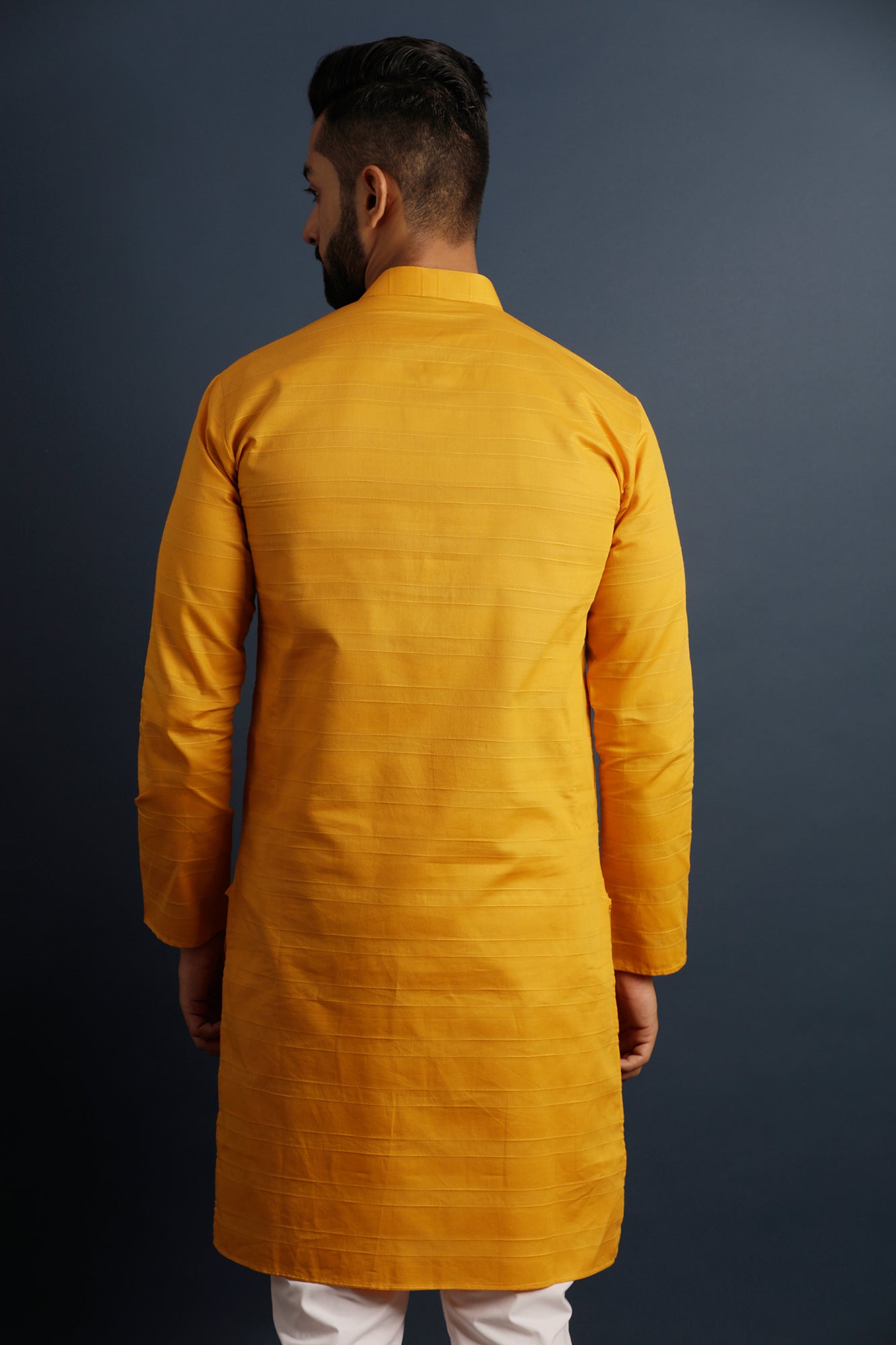 Mandarin Collar Cotton Straight Kurta