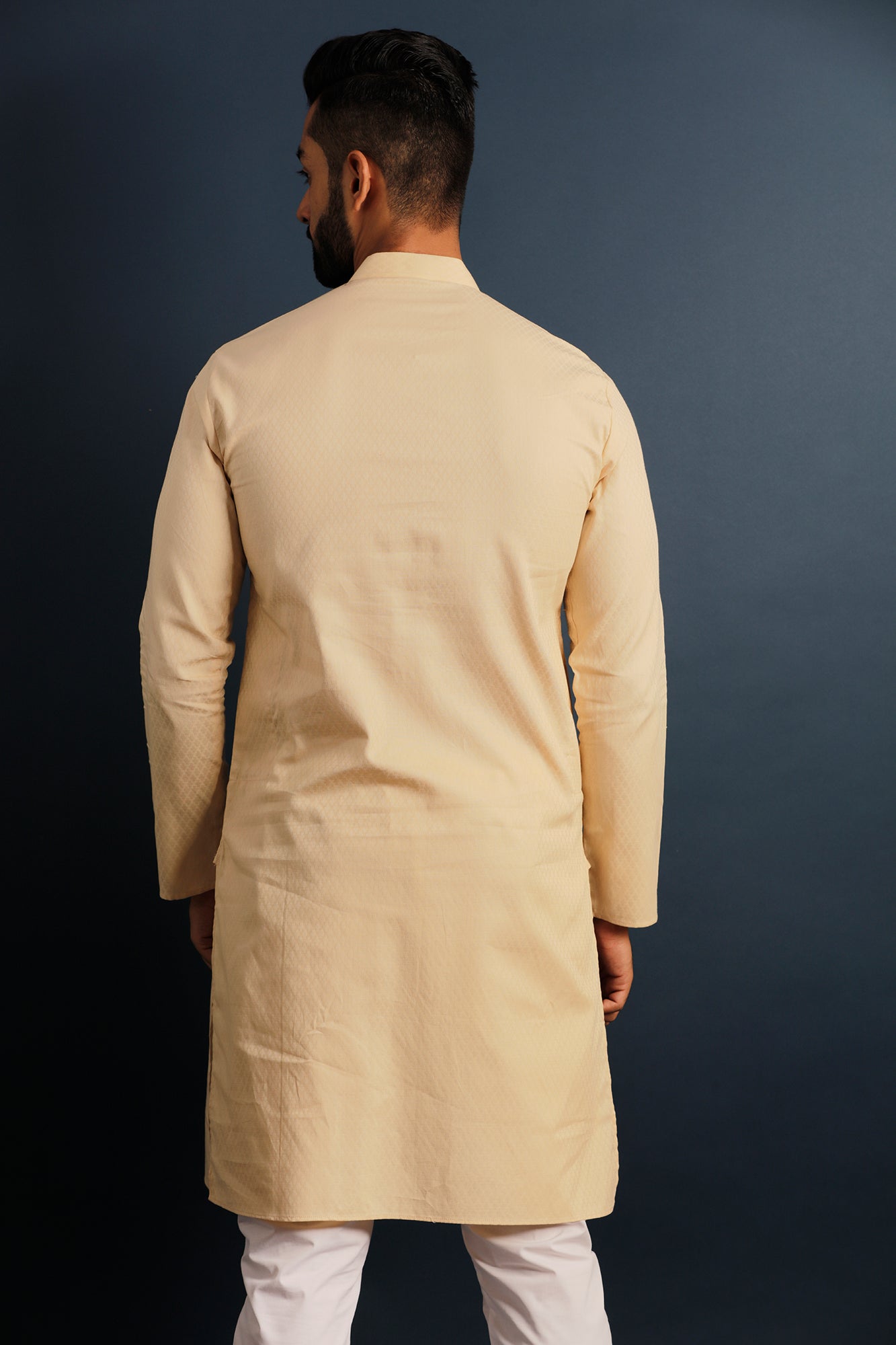 Mandarin Collar Straight Kurta