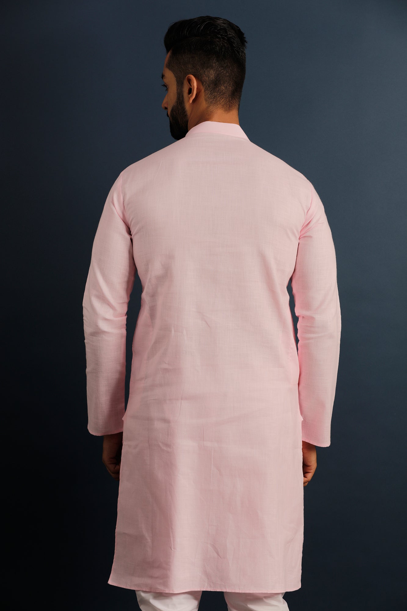 Mandarin Collar Straight Kurta