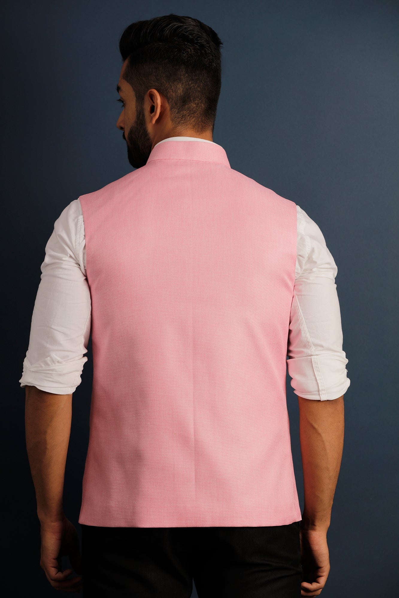 Classic Pink Nehru Jacket