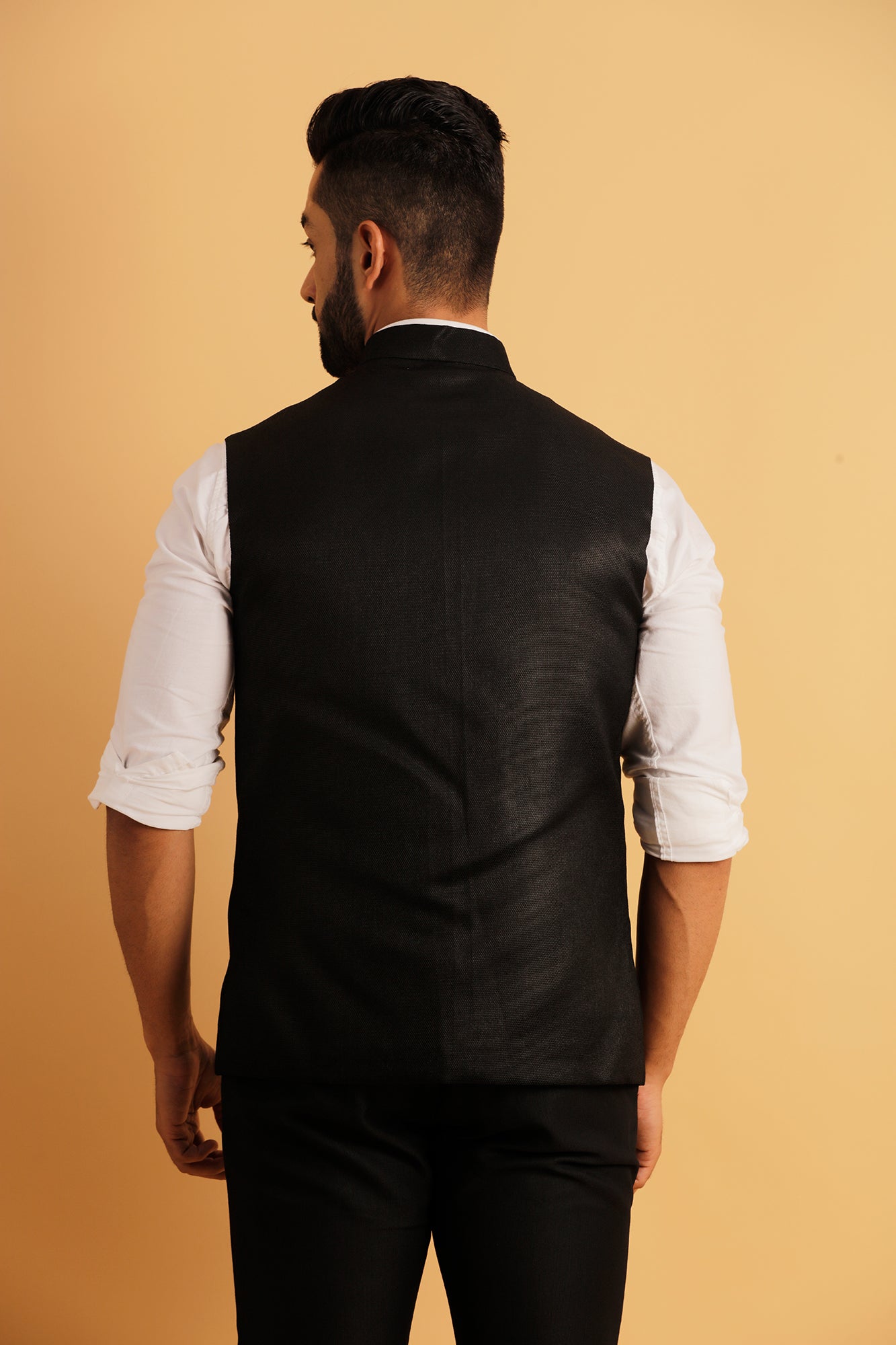 Classic Black Nehru Jacket