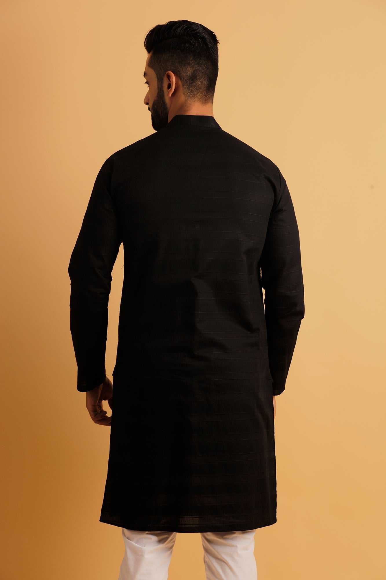 Mandarin Collar Cotton Straight Kurta