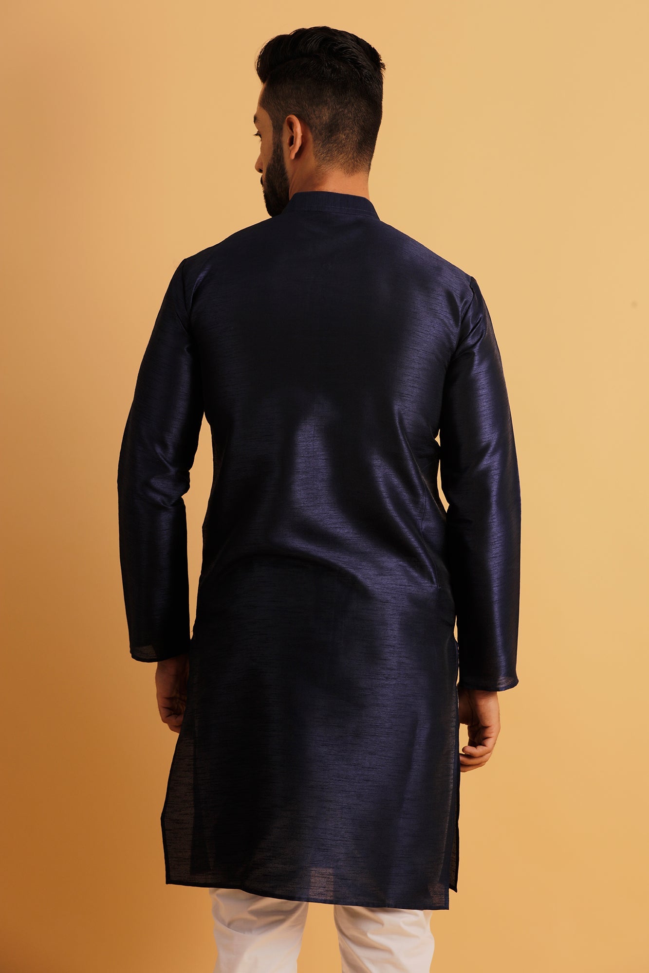 Mandarin Collar Straight Kurta