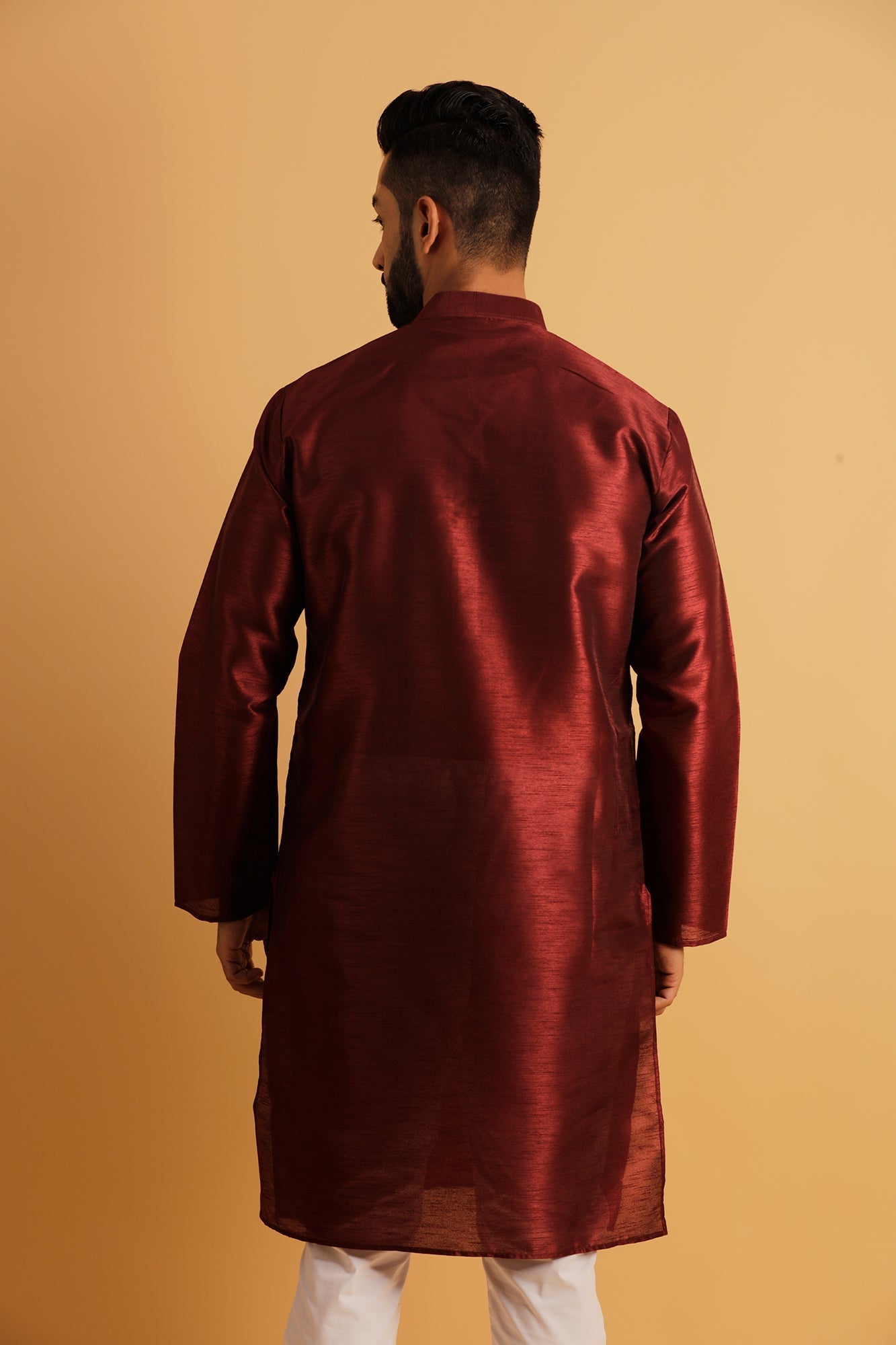 Band Collar Straight Kurta