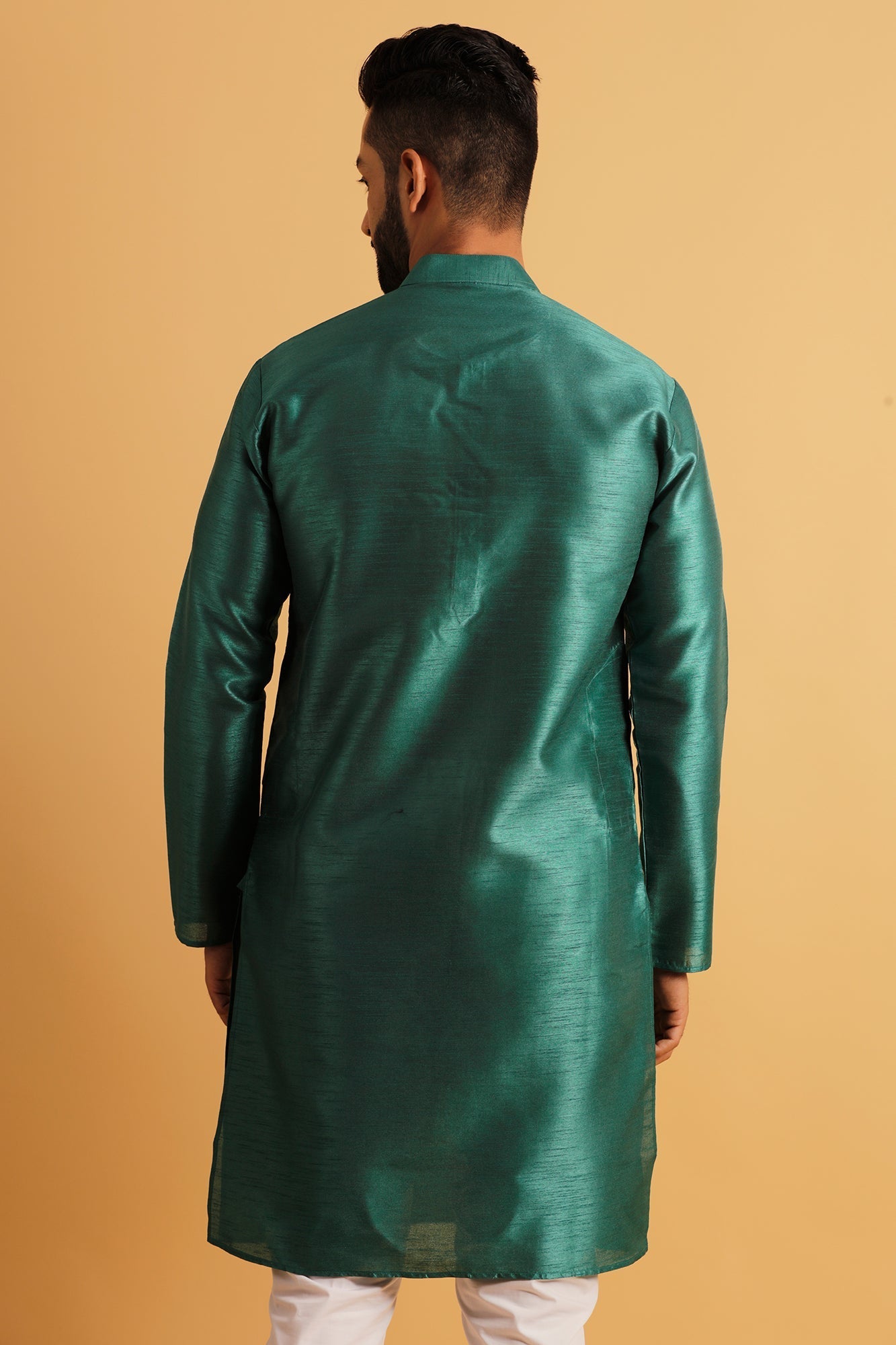 Men's Wear Teal Green Kurta