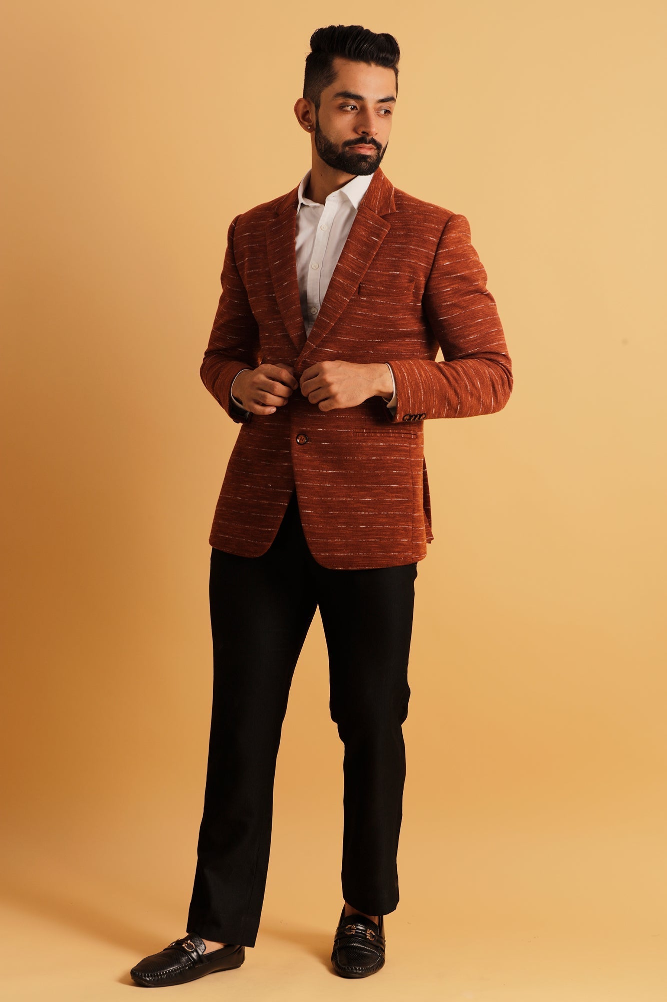 Men's Rusty Red Blazer