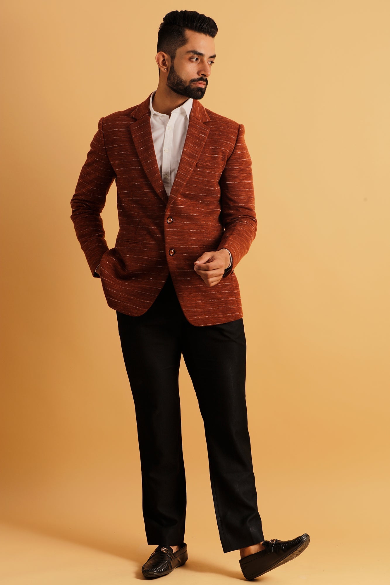 Men's Rusty Red Blazer