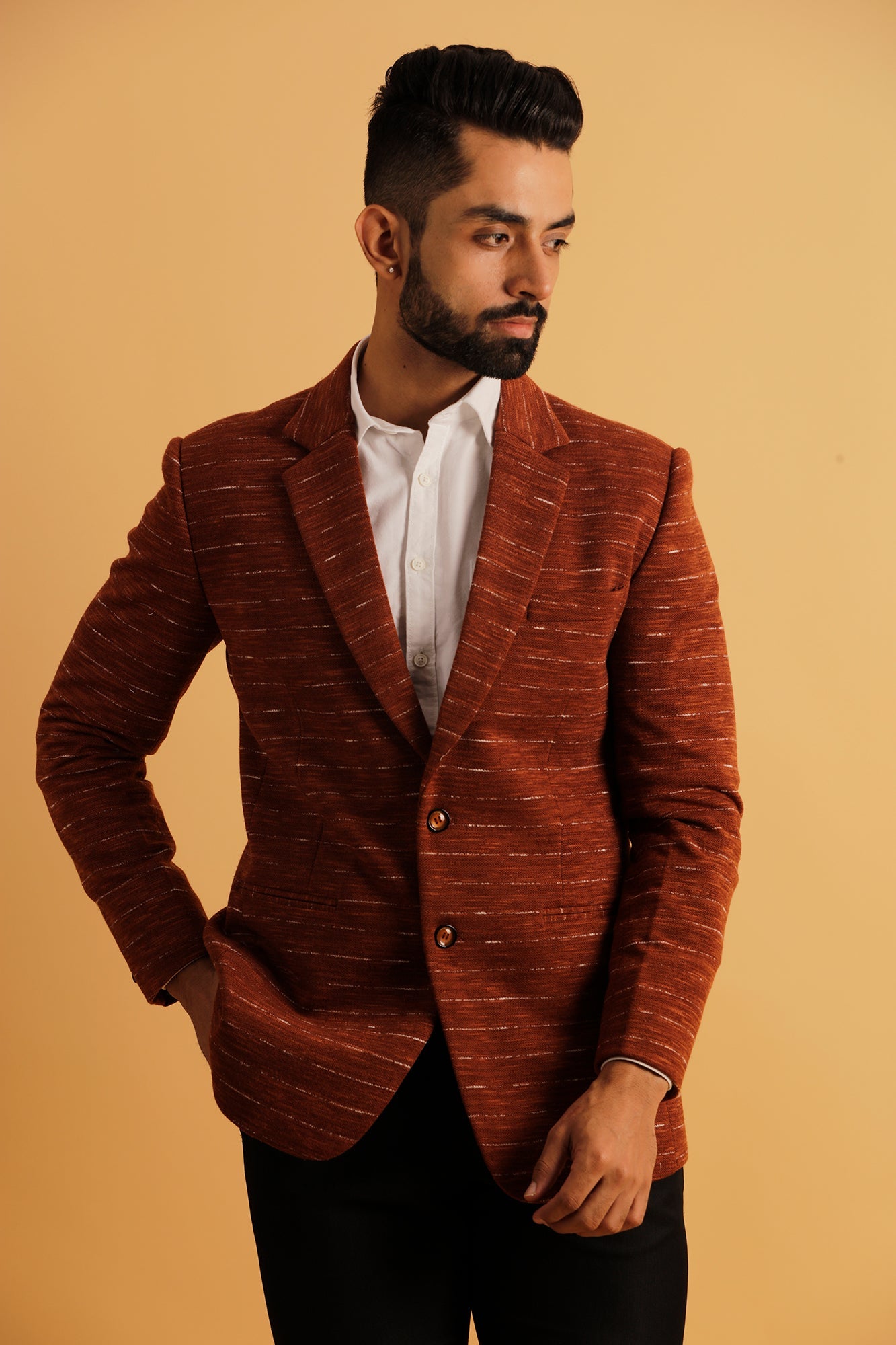 Men's Rusty Red Blazer